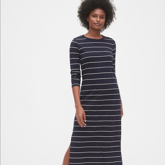 GAP Dresses & Skirts - NWT Gap Long Sleeve Striped Dress